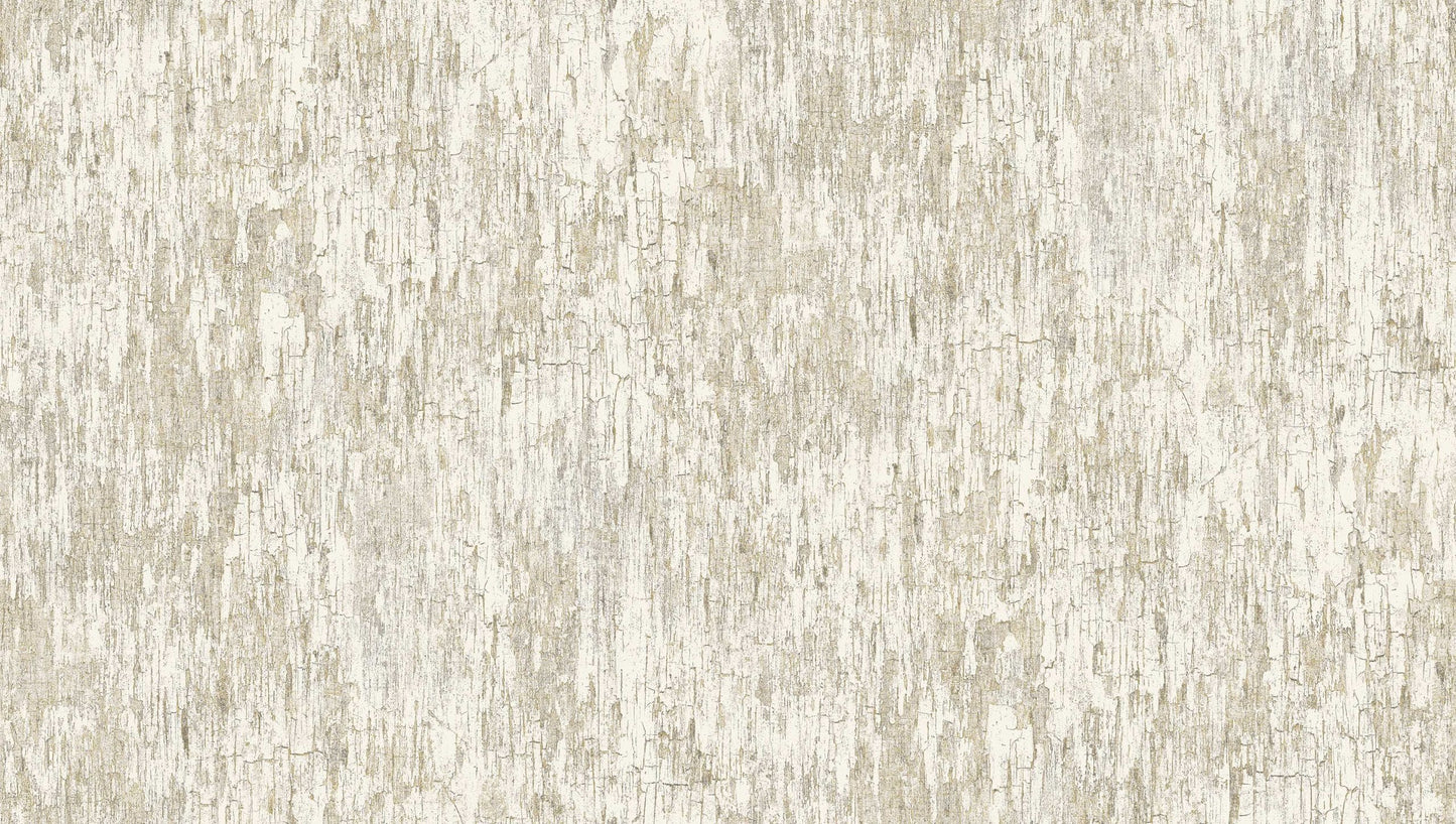 Textured Wallpaper Abstract|Plastered|Distressed in Beige|Grey