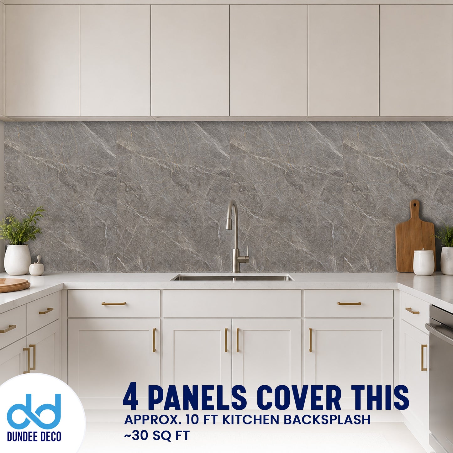 Faux Stone Wall Panels - 2 ft X 4 ft - Waterproof, Matte Textured, DIY Friendly Indoor Wall Cladding  - Dark Grey
