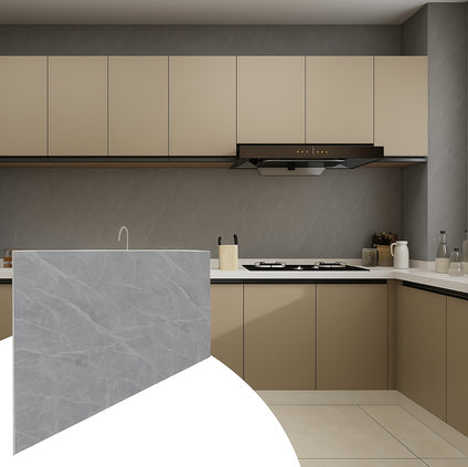 Faux Stone Wall Panels - 2 ft X 4 ft - Waterproof, Matte Textured, DIY Friendly Indoor Wall Cladding  - Dark Grey