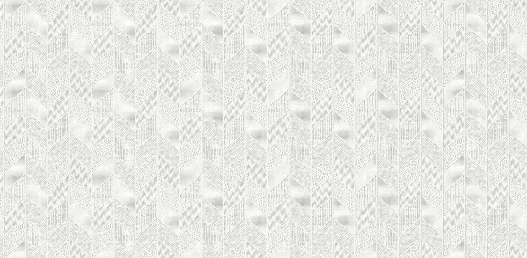 Textured Wallpaper Geometric in White