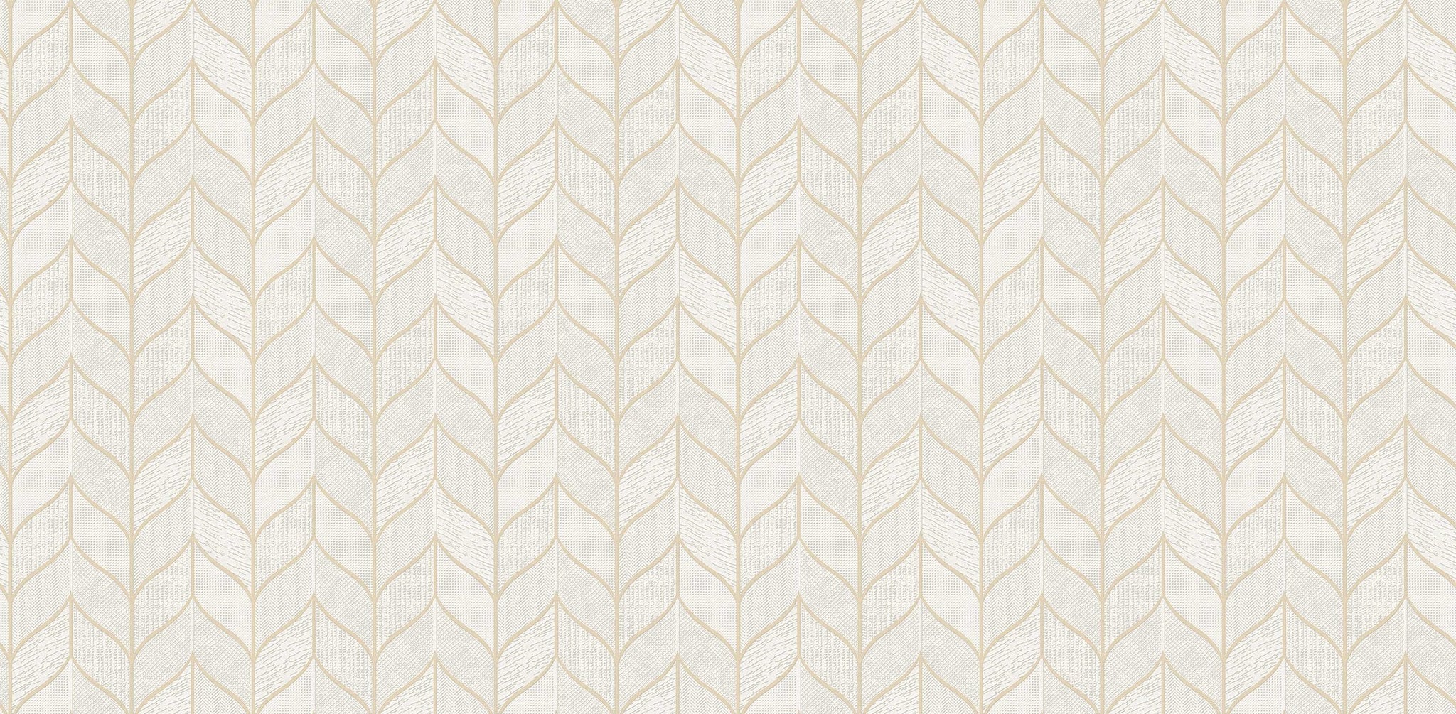 Textured Wallpaper Geometric in Beige