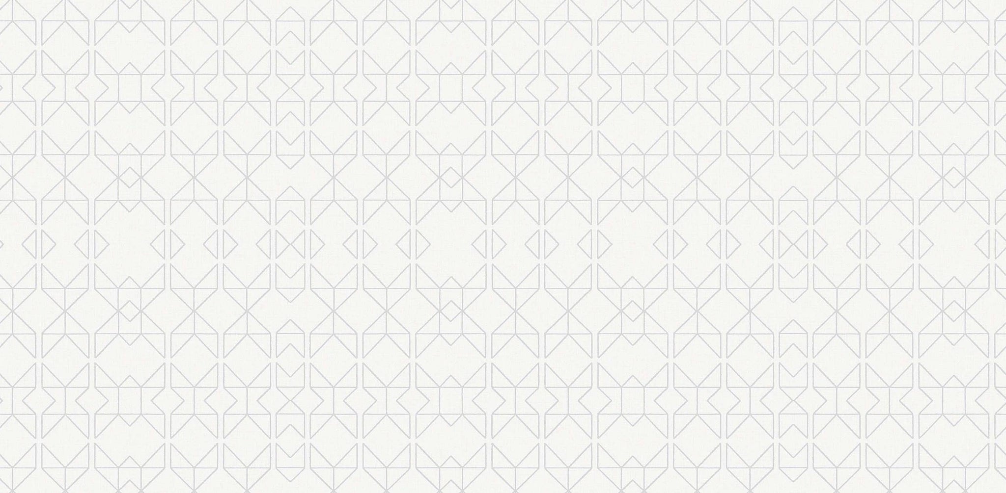 Textured Wallpaper Trellis|Geometric in White|Grey