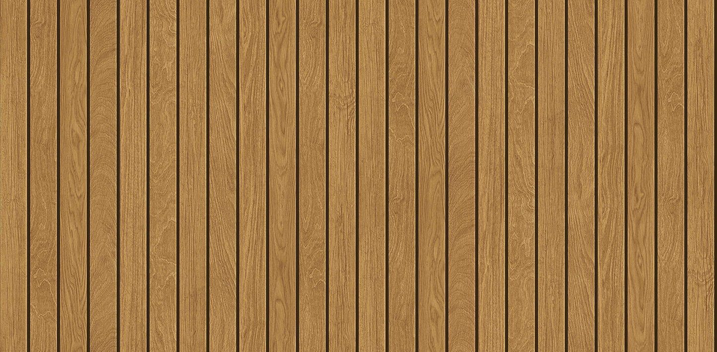 Textured Wallpaper Wood in Brown