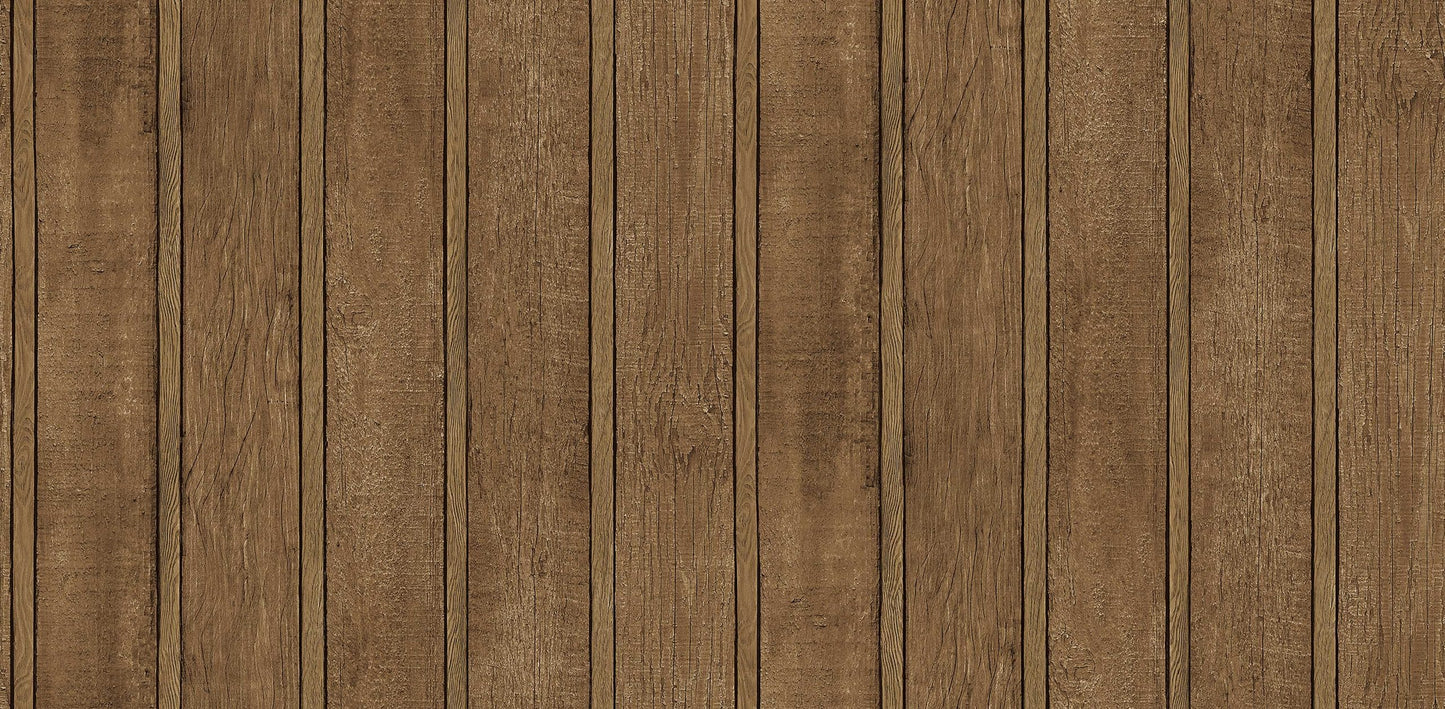 Textured Wallpaper Wood|Rustic in Light Brown