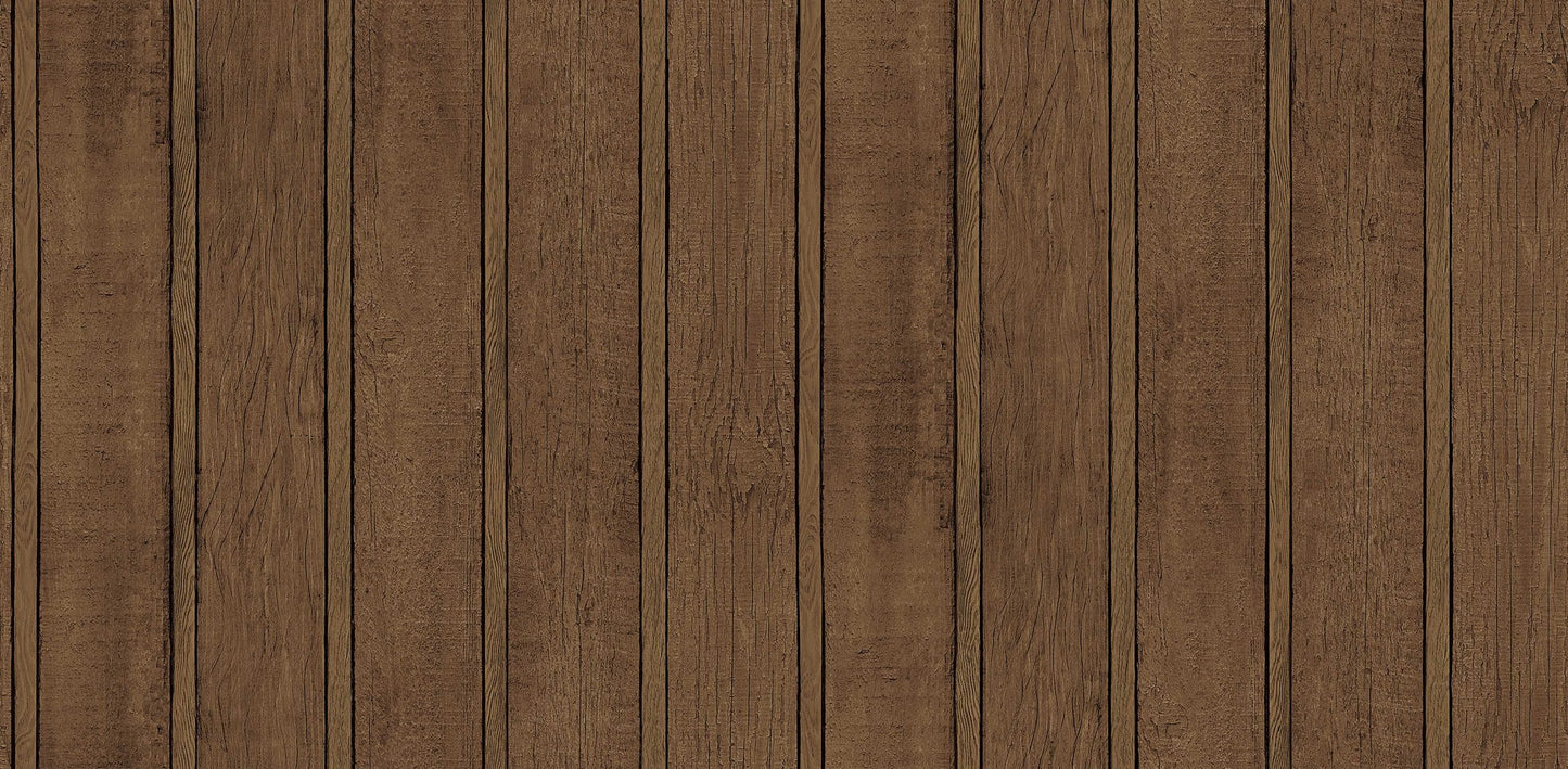 Textured Wallpaper Wood|Rustic in Brown