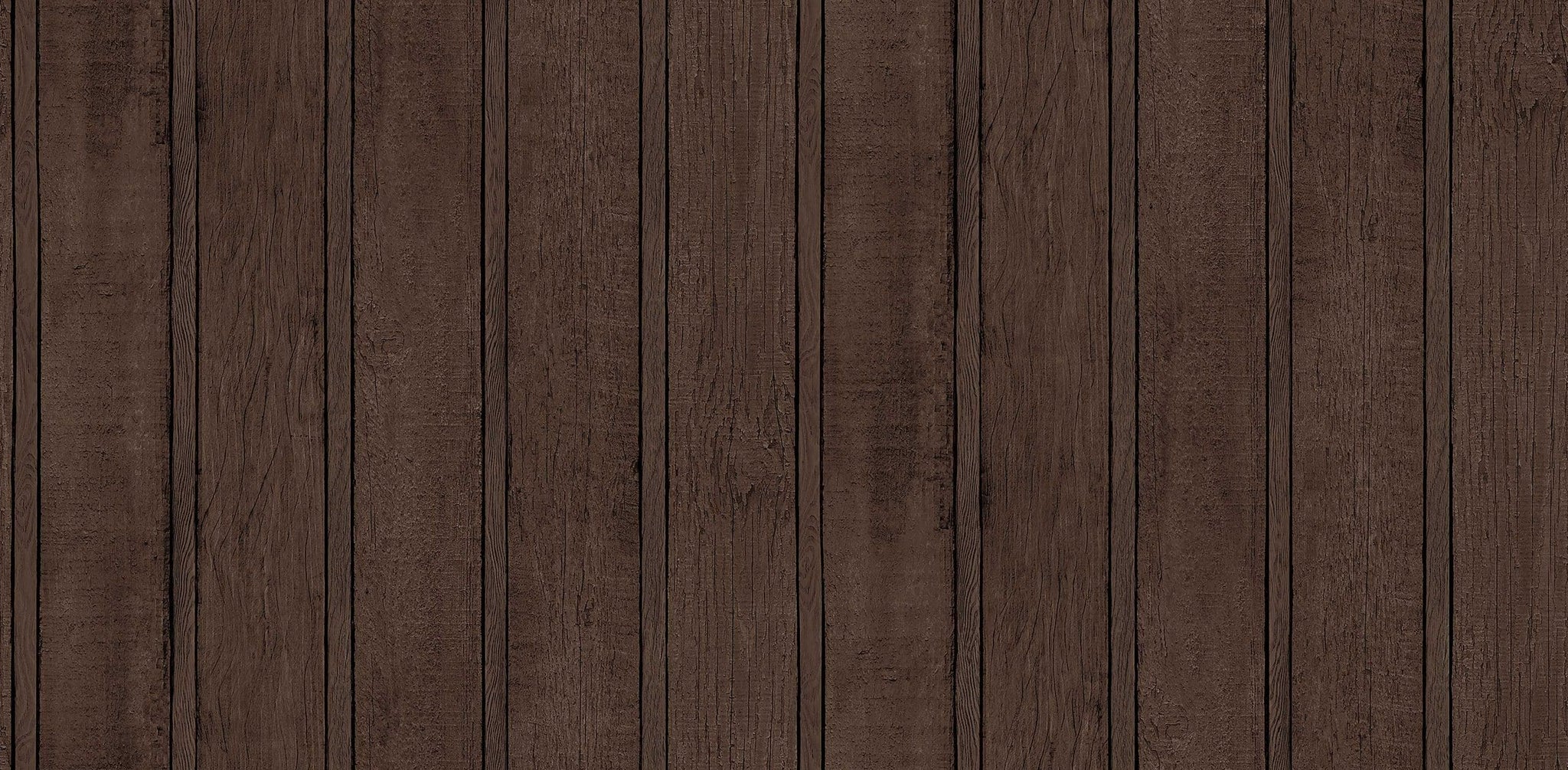 Textured Wallpaper Wood|Rustic in Dark Brown