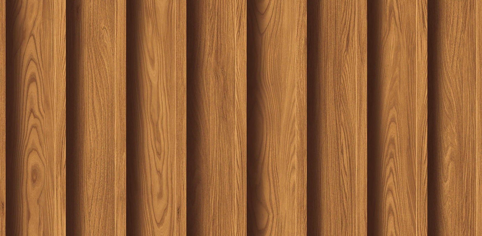 Textured Wallpaper Wood in Brown