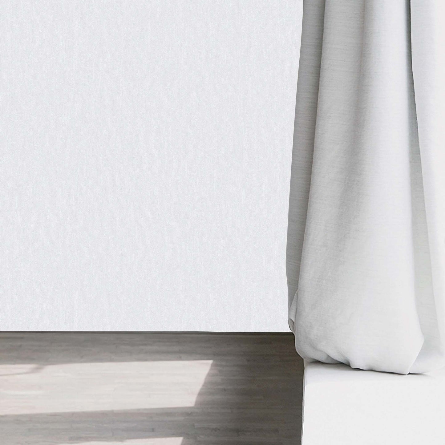 Textured Wallpaper Solid in Light Grey