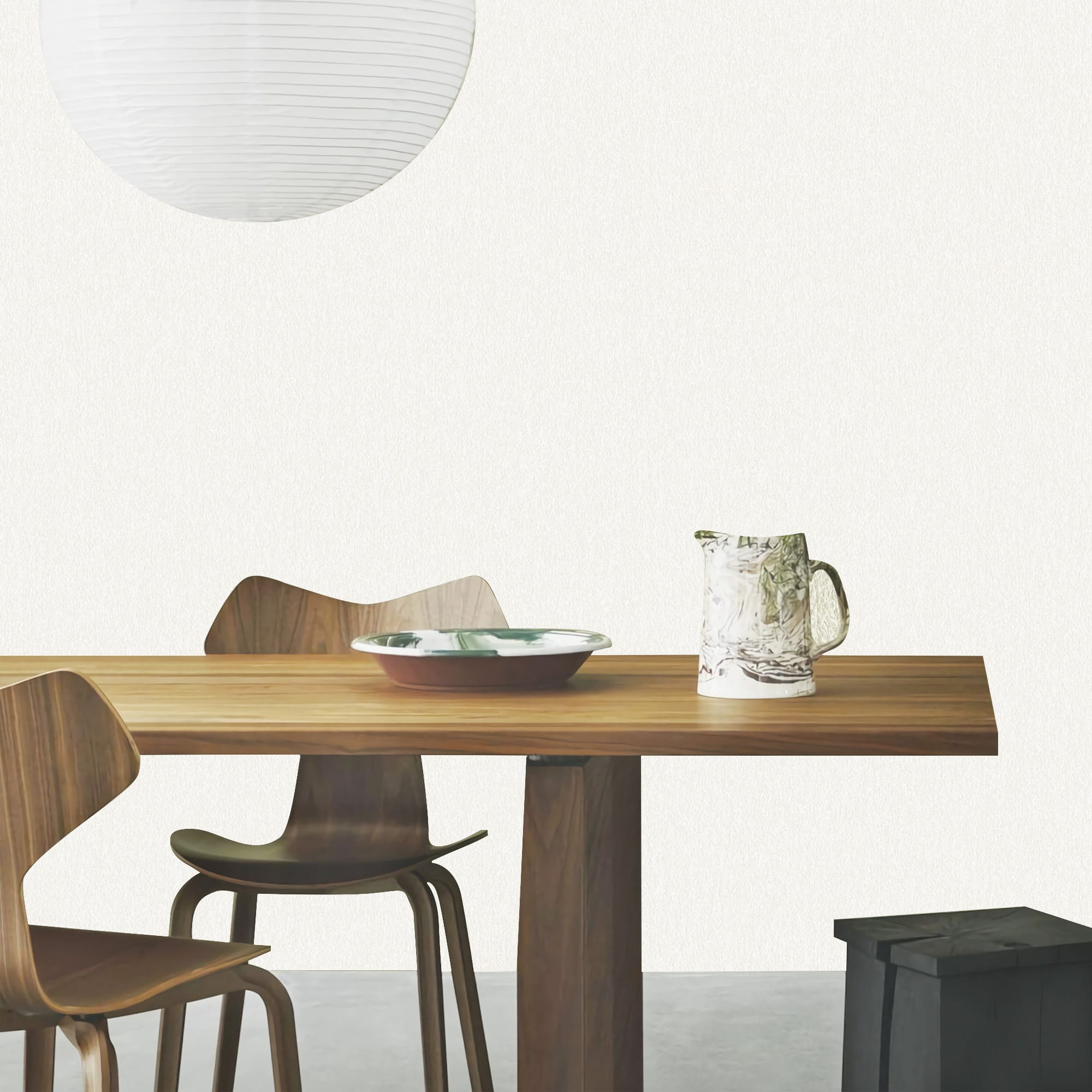 Textured Wallpaper Plastered|Grunge|Abstract in Ivory