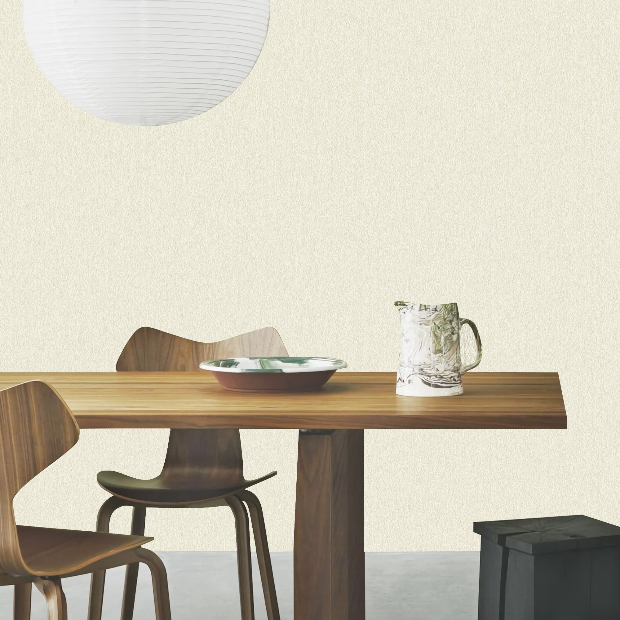 Textured Wallpaper Plastered|Grunge|Abstract in Beige