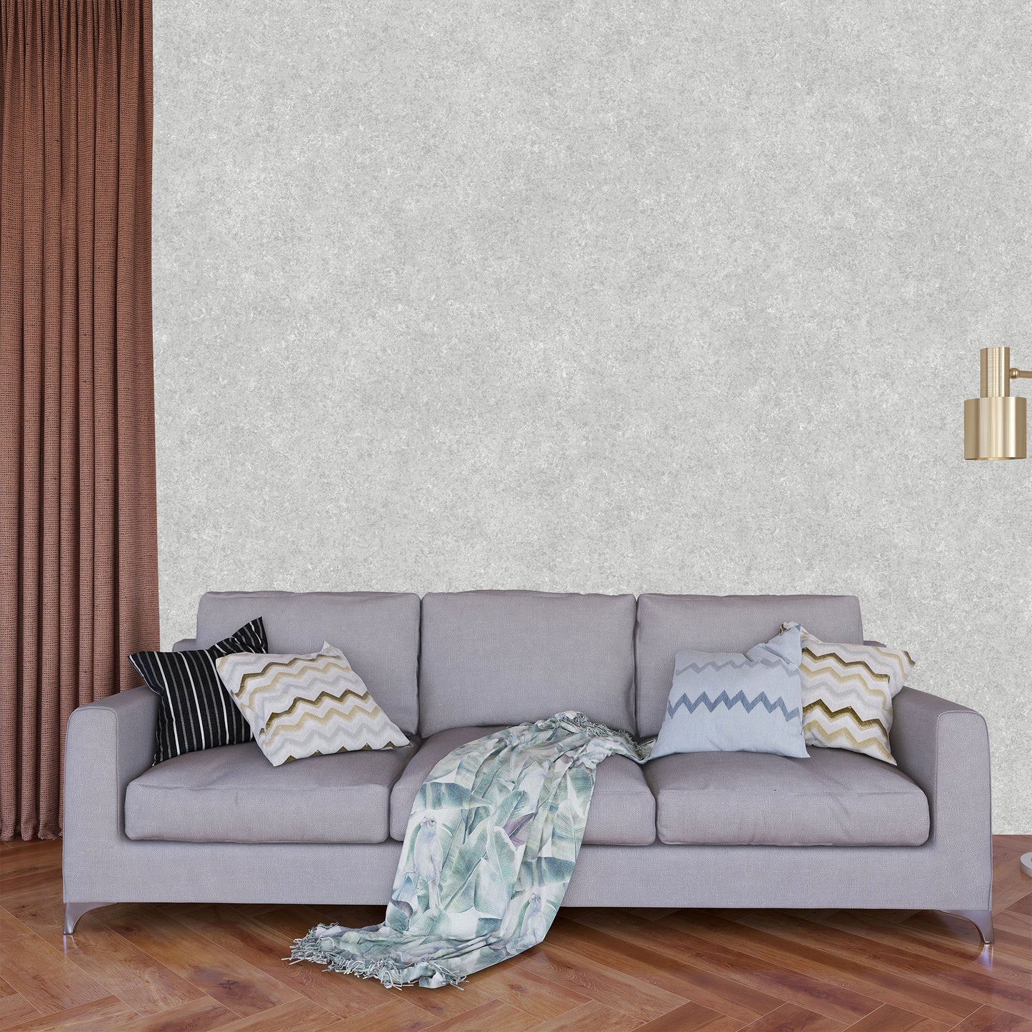 Textured Wallpaper Plastered|Grunge|Abstract in Grey