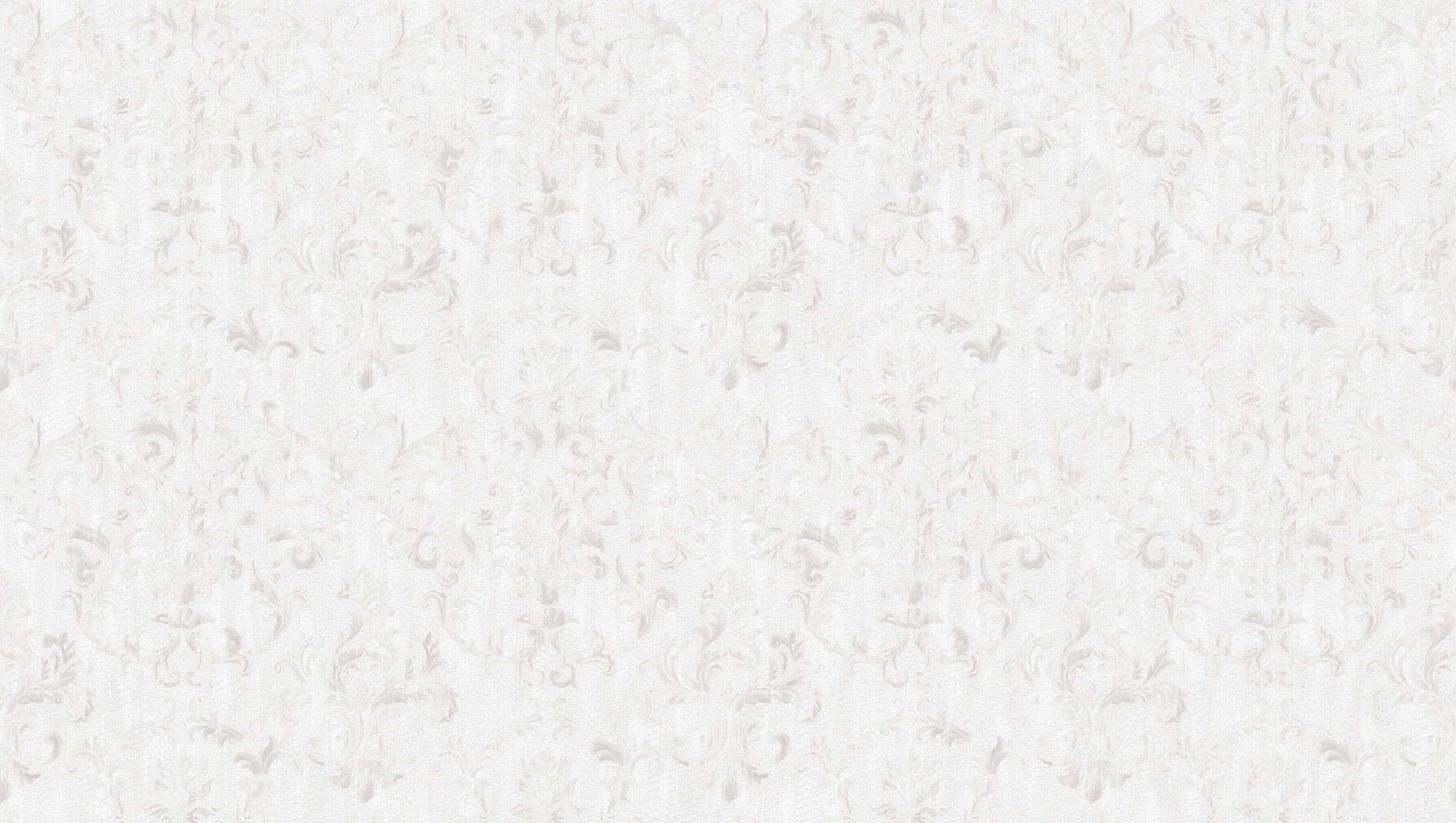 Textured Wallpaper Traditional|Damask|Grunge in White