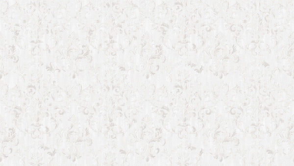 Textured Wallpaper Traditional|Damask|Grunge in White