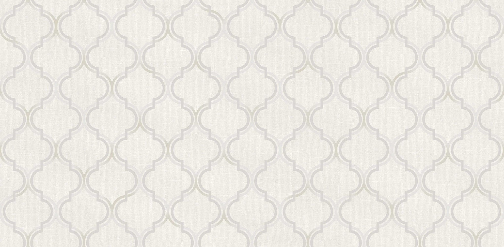 Textured Wallpaper Moroccan|Ogee|Traditional|Fabric in Beige