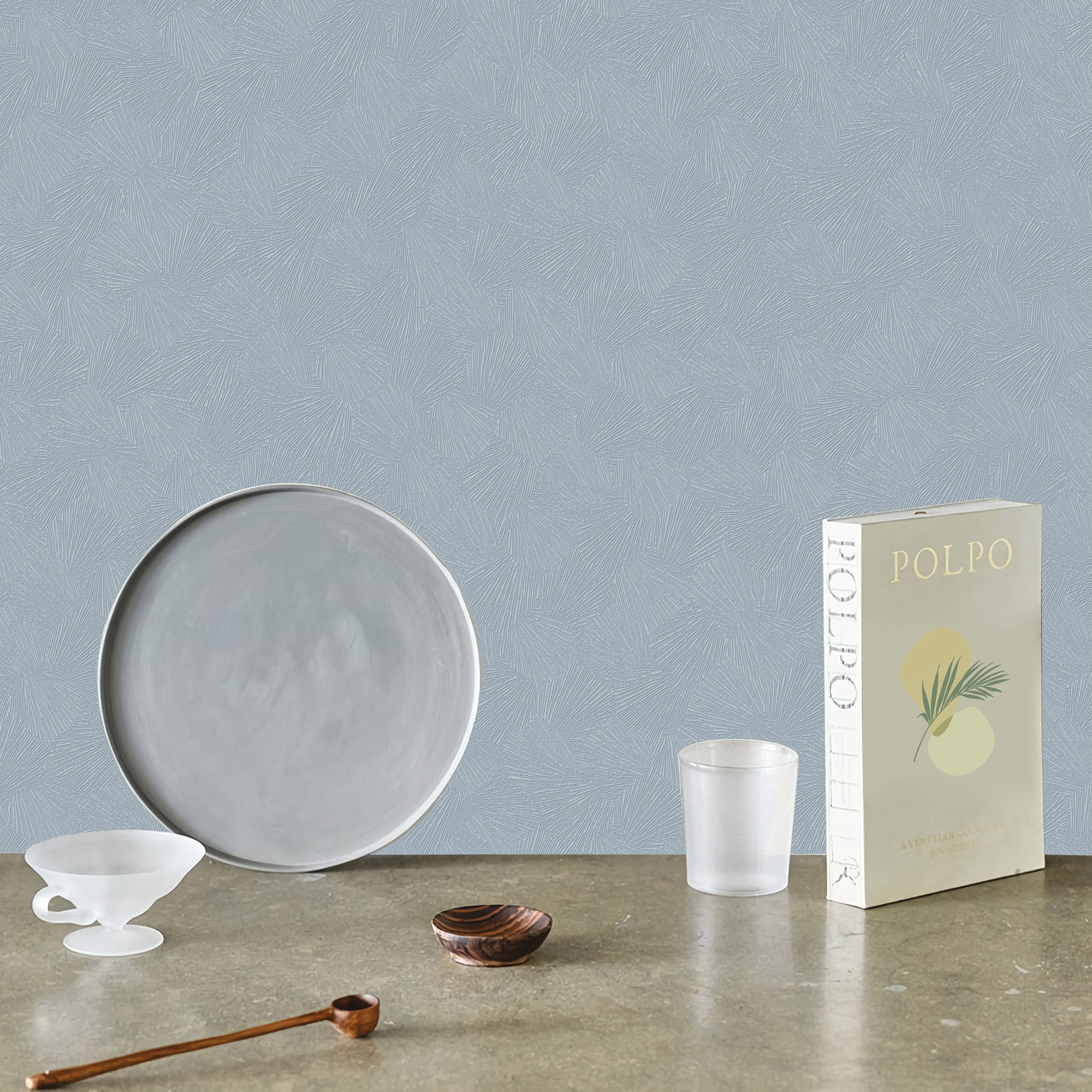 Textured Wallpaper Plastered|Grunge|Abstract in Grey