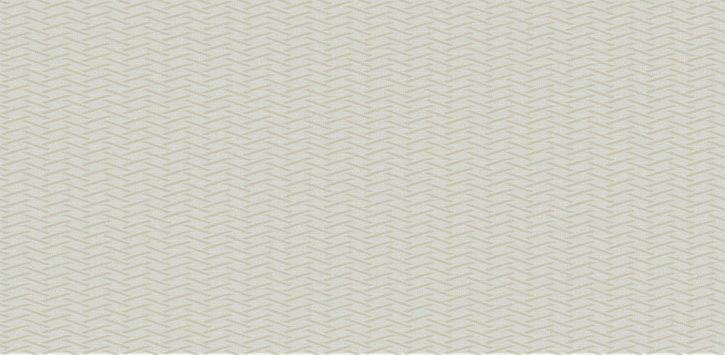 Textured Wallpaper Herringbone|Geometric in Dark Beige|Silver