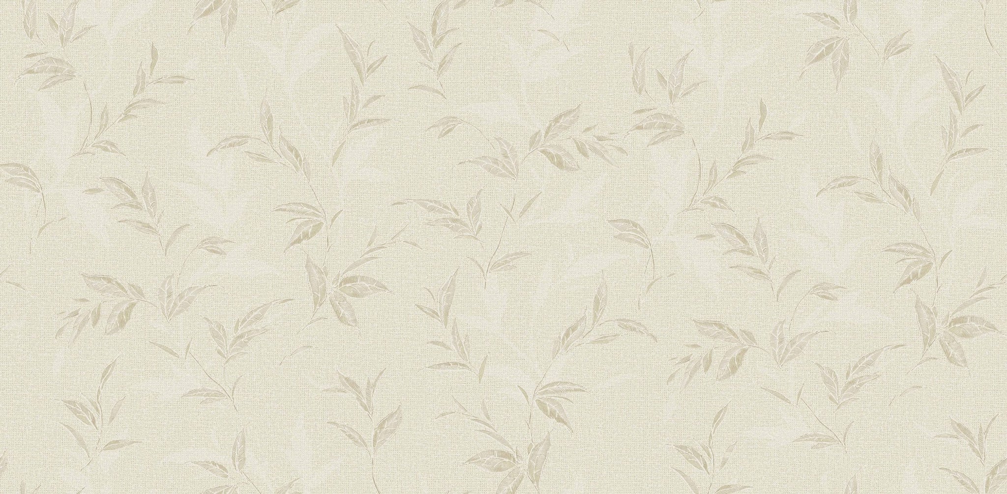 Textured Wallpaper Fabric|Floral in Tan|Beige