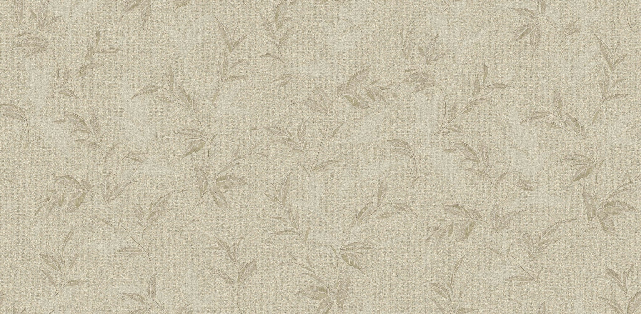Textured Wallpaper Fabric|Floral in Beige