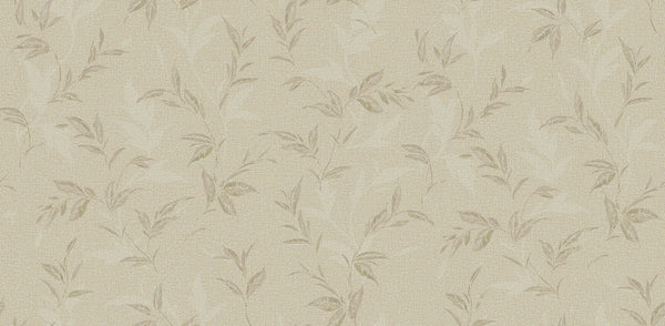 Textured Wallpaper Fabric|Floral in Beige