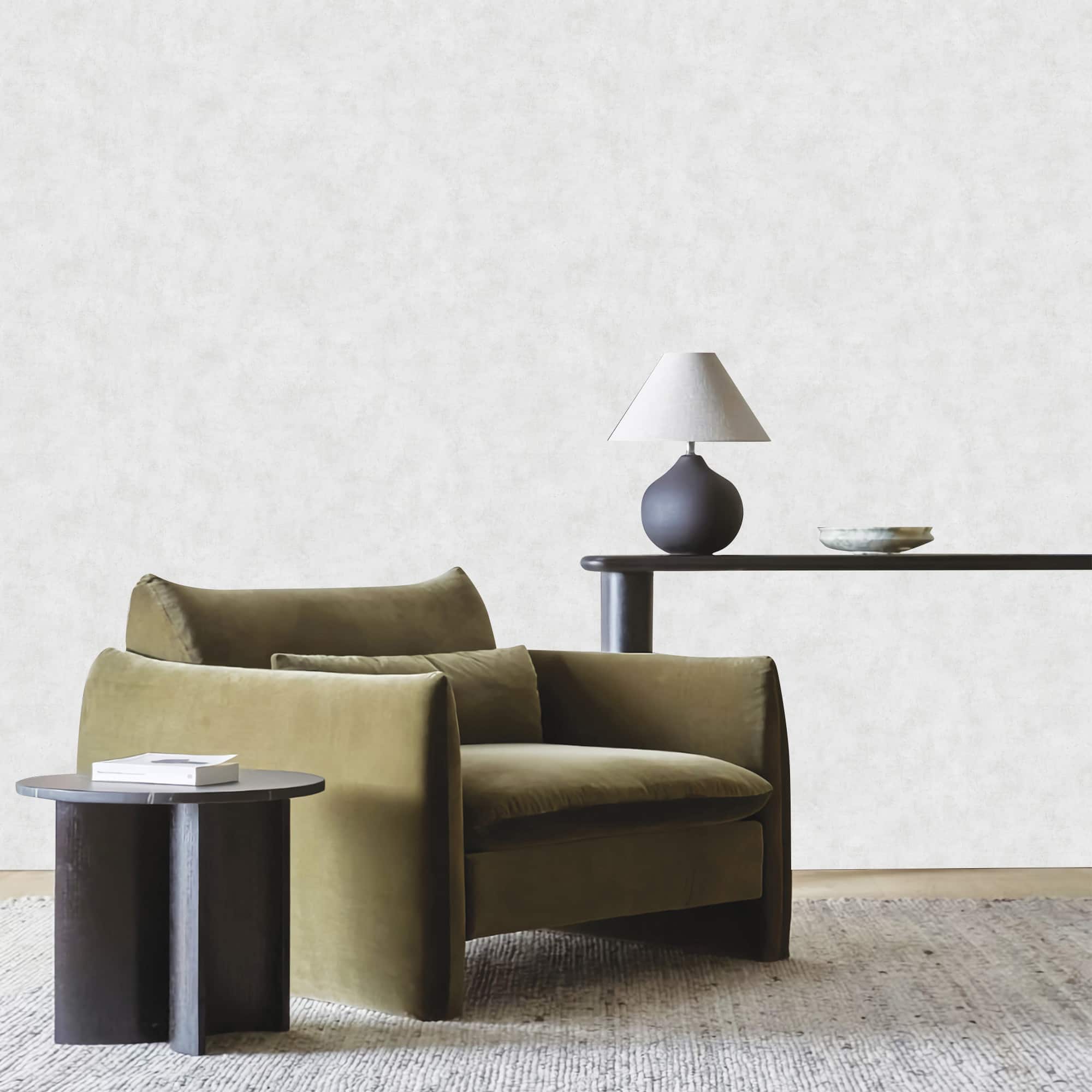 Textured Wallpaper Solid|Grunge in Grey