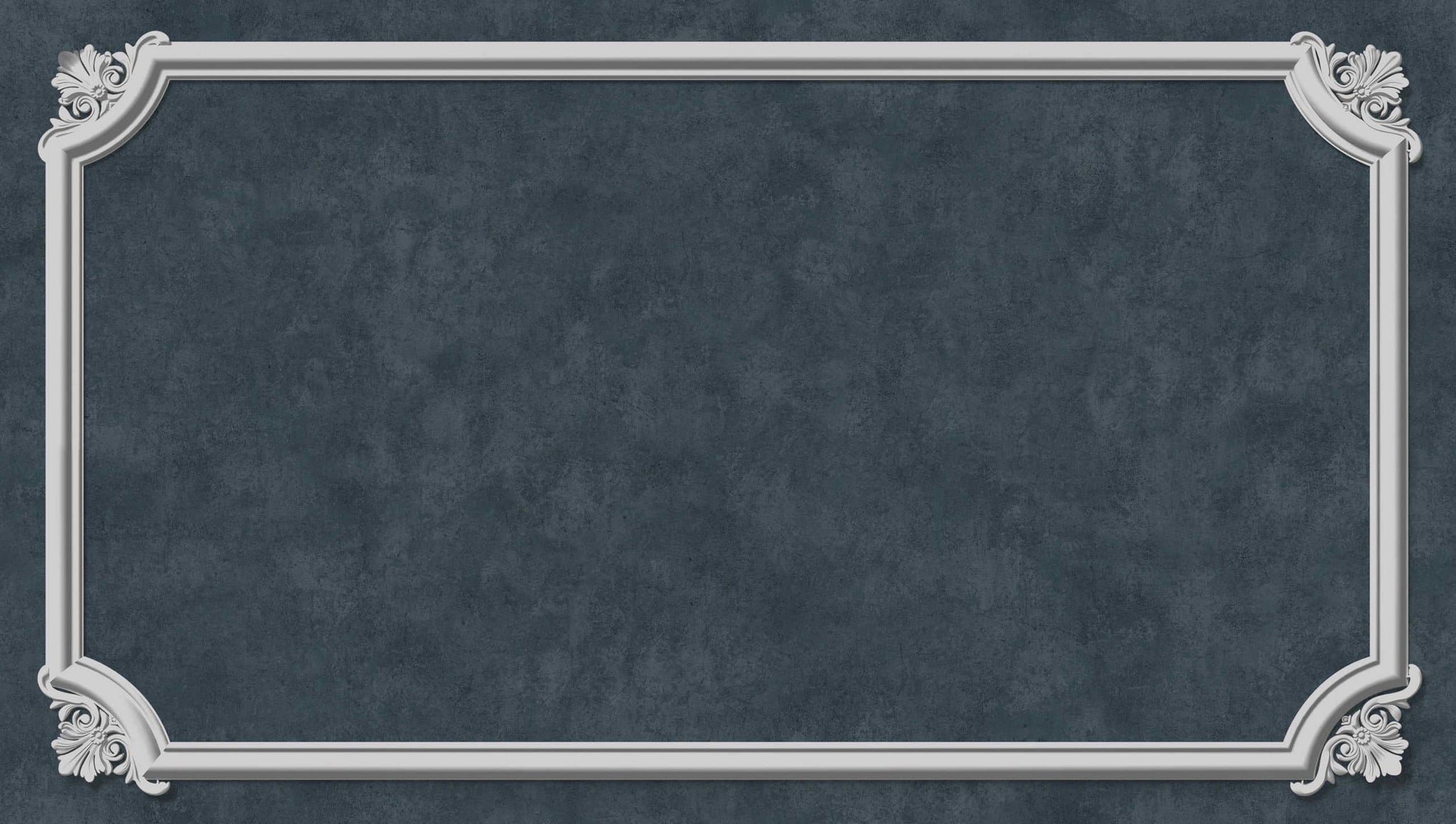 Textured Wallpaper Victorian|Distressed|Traditional in Dark Blue