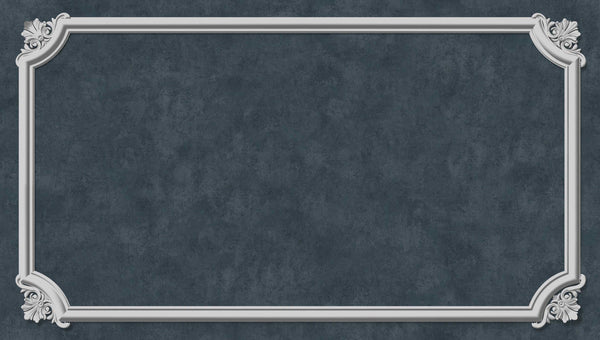 Textured Wallpaper Victorian|Distressed|Traditional in Dark Blue