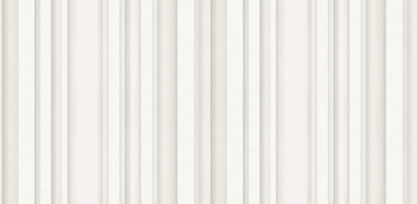 Textured Wallpaper Stripes in White|Light Grey