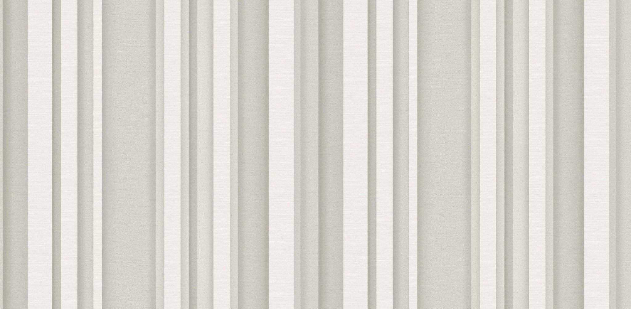 Textured Wallpaper Stripes in Light Grey|Cream
