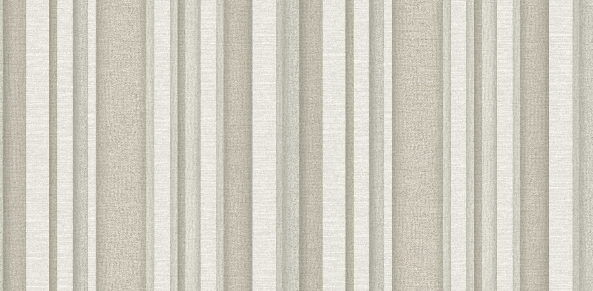 Textured Wallpaper Stripes in Light Brown|Cream