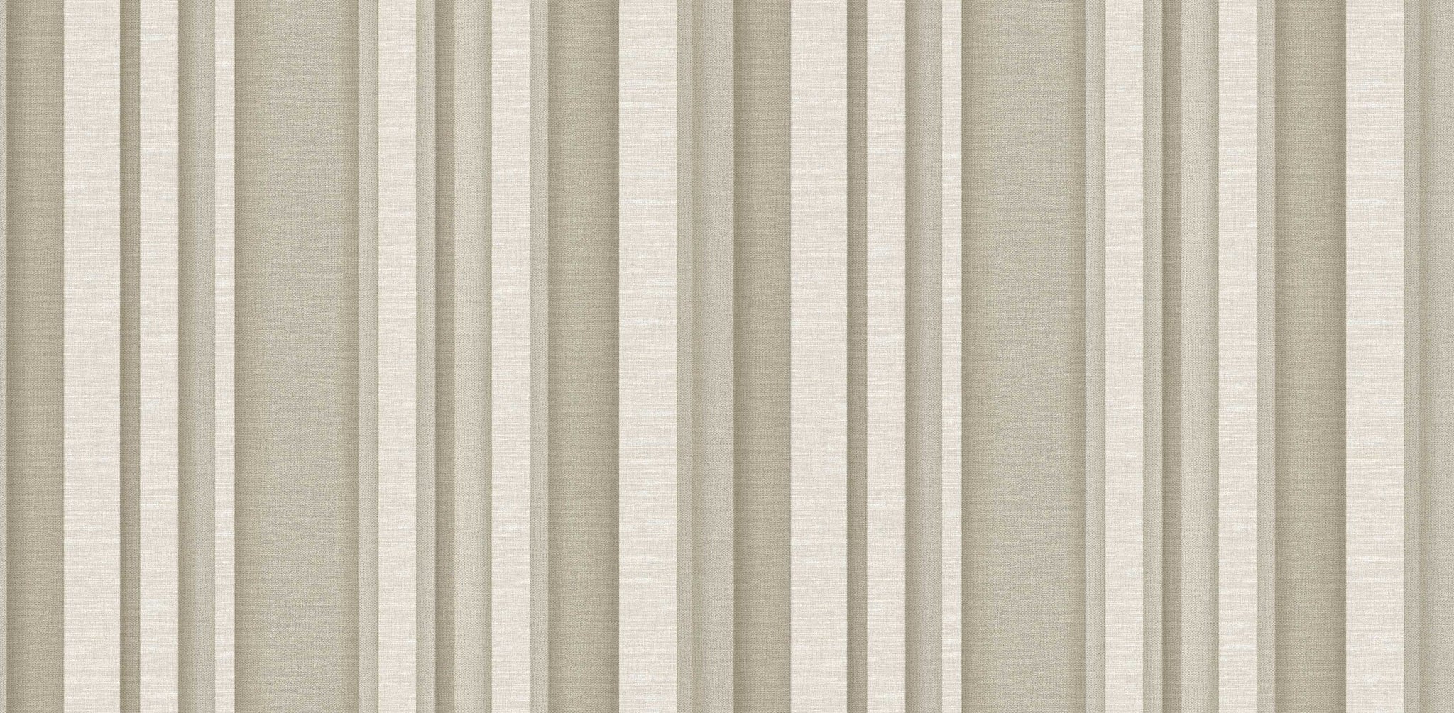 Textured Wallpaper Stripes in Light Brown|Beige