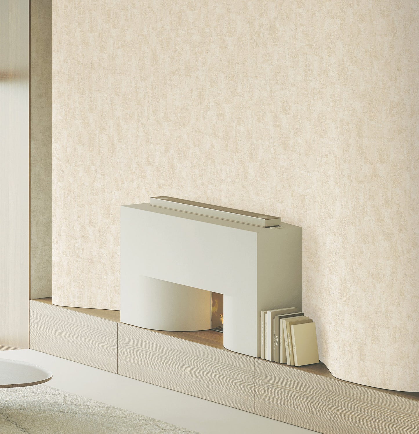 Textured Wallpaper Abstract|Grunge in Beige