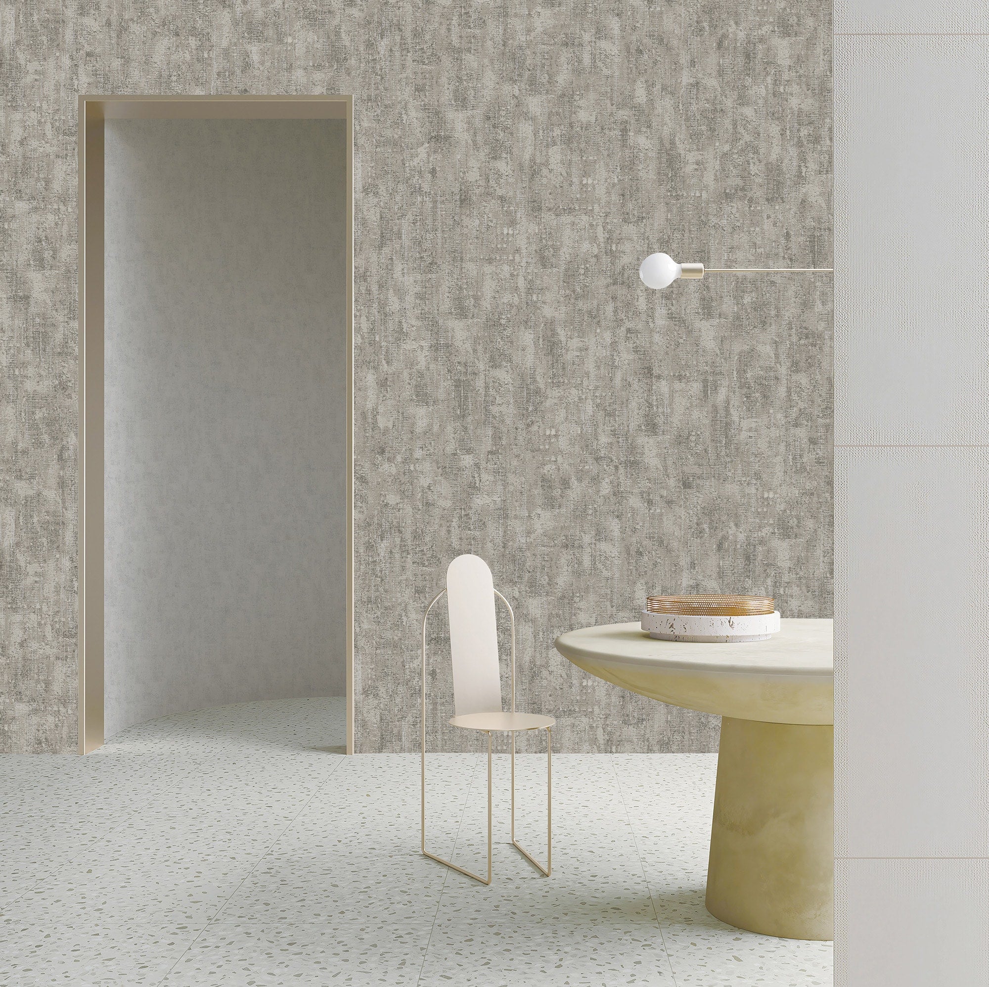 Textured Wallpaper Abstract|Grunge in Dark Grey