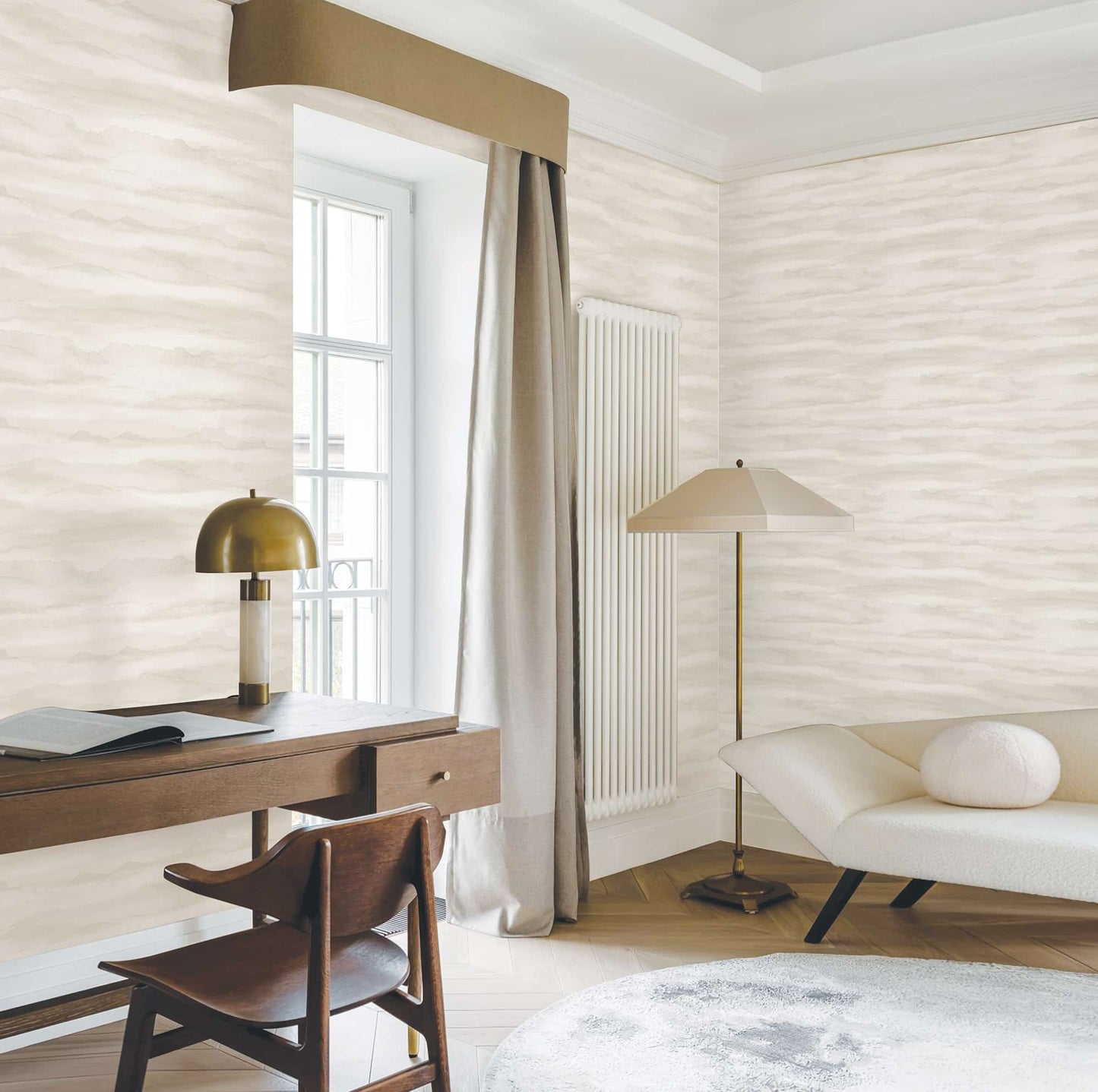 Textured Wallpaper Abstract|Grunge in Cream|Beige