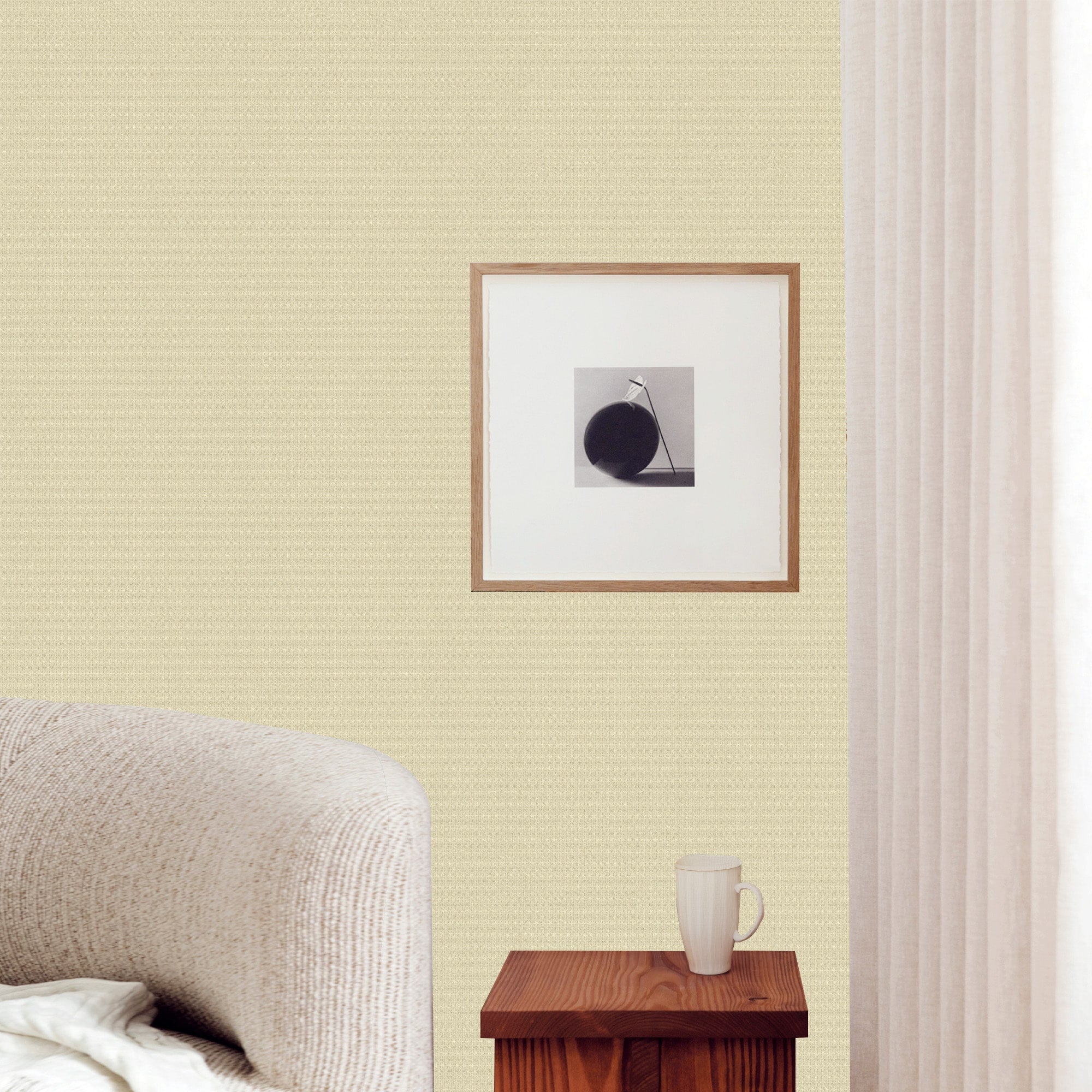 Textured Wallpaper Abstract in Beige