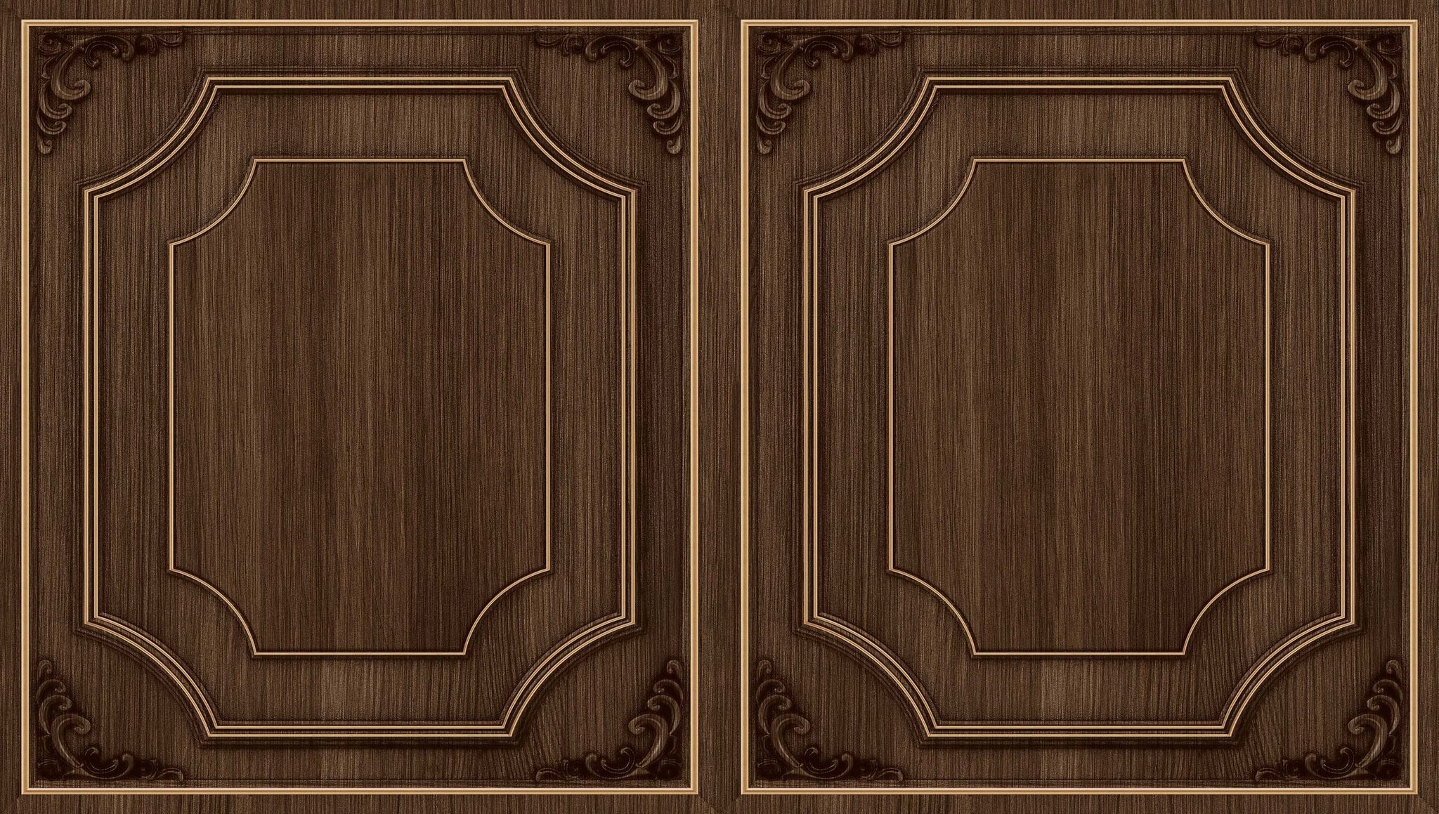 Textured Wallpaper Victorian|Traditional in Brown