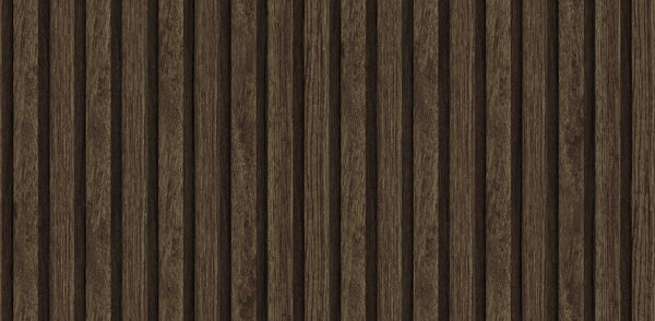 Textured Wallpaper Stripes|Wood|Rustic in Brown