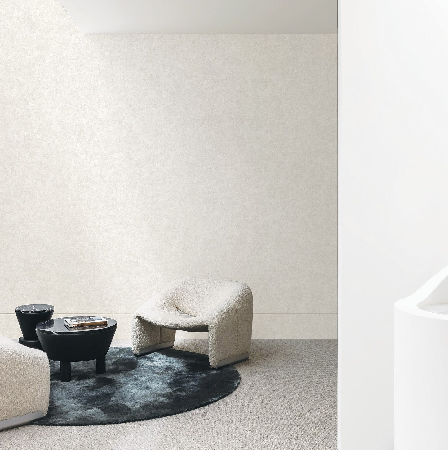 Textured Wallpaper Abstract|Grunge in Light Grey