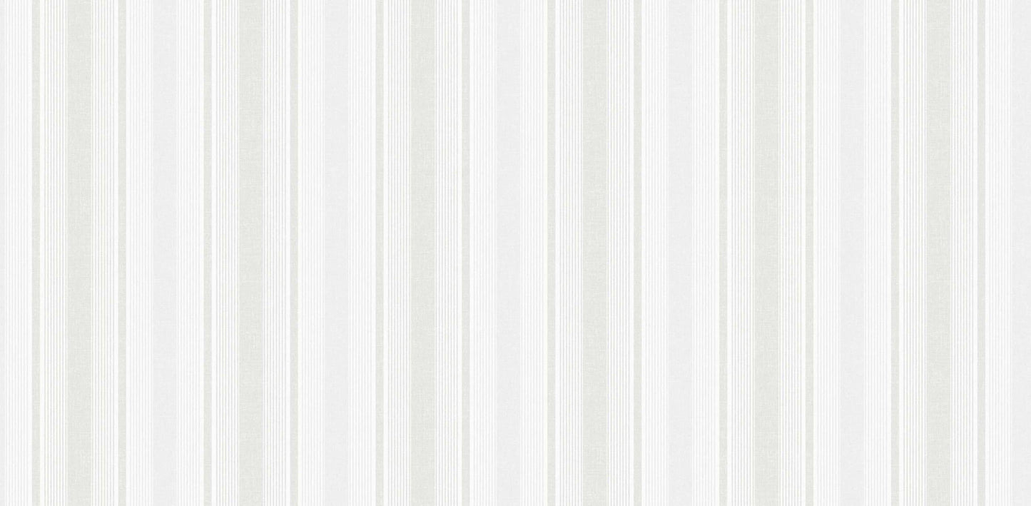 Textured Wallpaper Stripes|Traditional in White|Beige