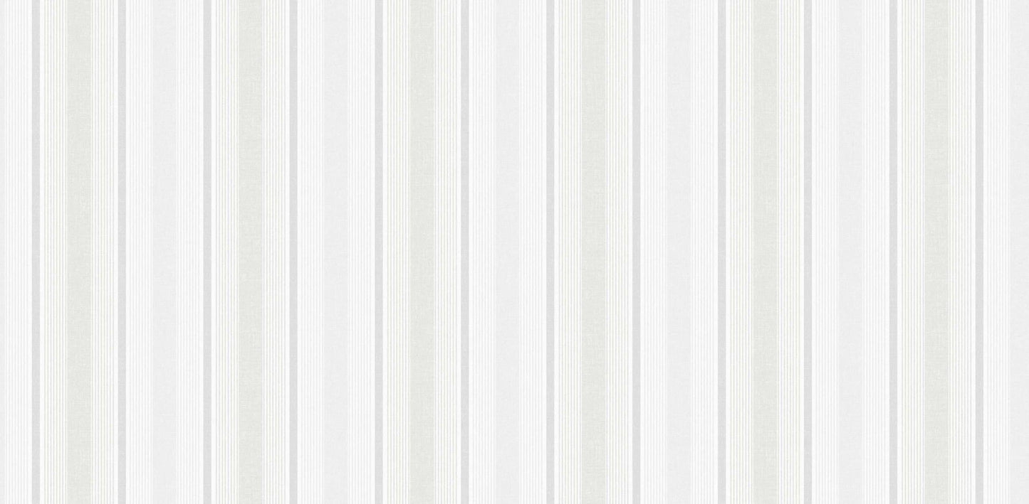 Textured Wallpaper Stripes|Traditional in White|Grey