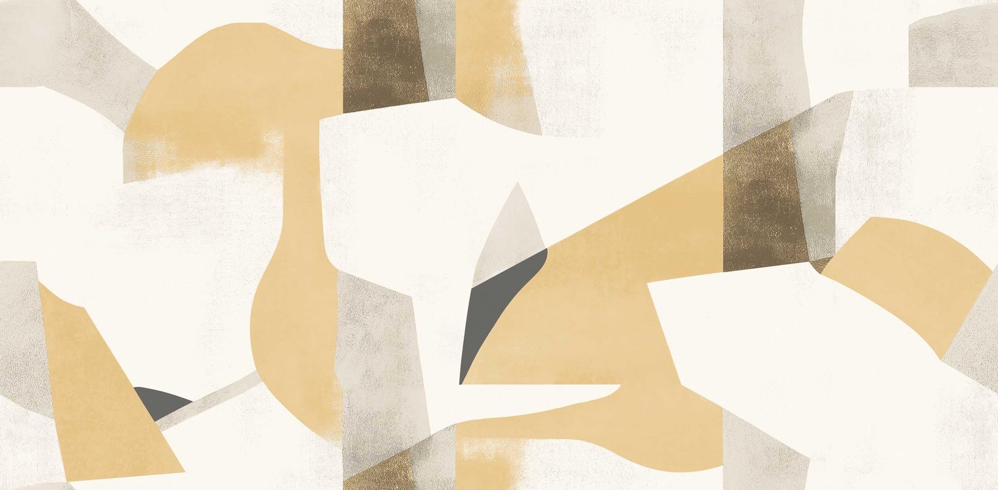 Textured Wallpaper Abstract|Grunge in Gold|Beige