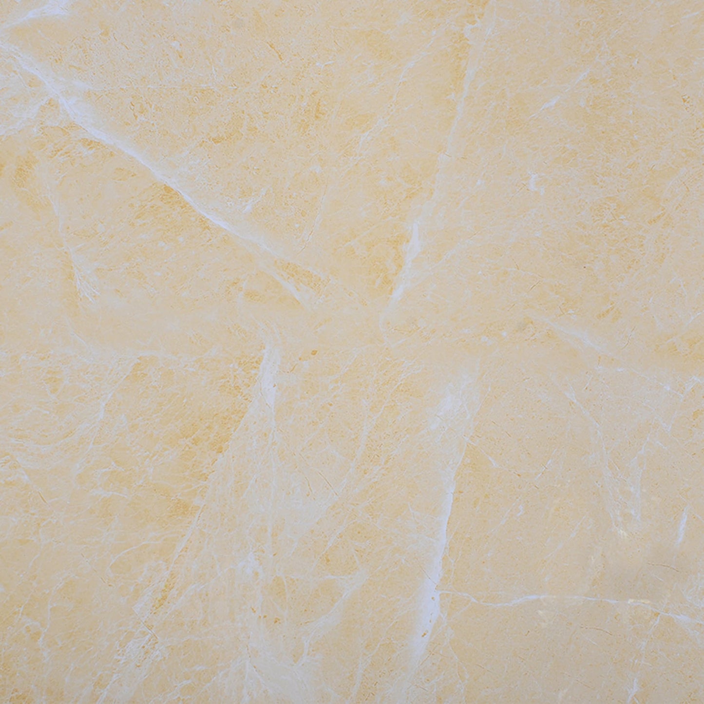 Beige Yellow Faux Marble Self Adhesive Contact Paper, Peel and Stick Modern Wallpaper for Kitchen Backsplash, Countertop, Cabinets, Drawers and Shelf Liner, 16 ft X 24 in (5m X 60cm) - 16 ft X 24 in