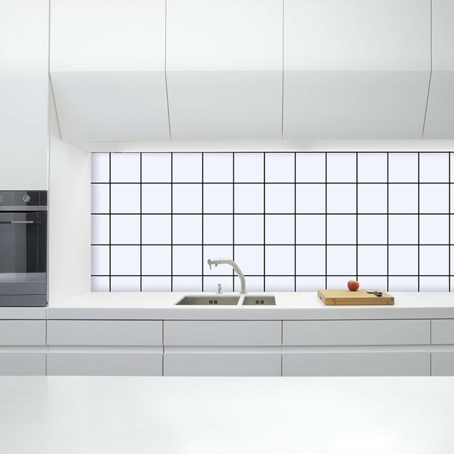 contact paper backsplash