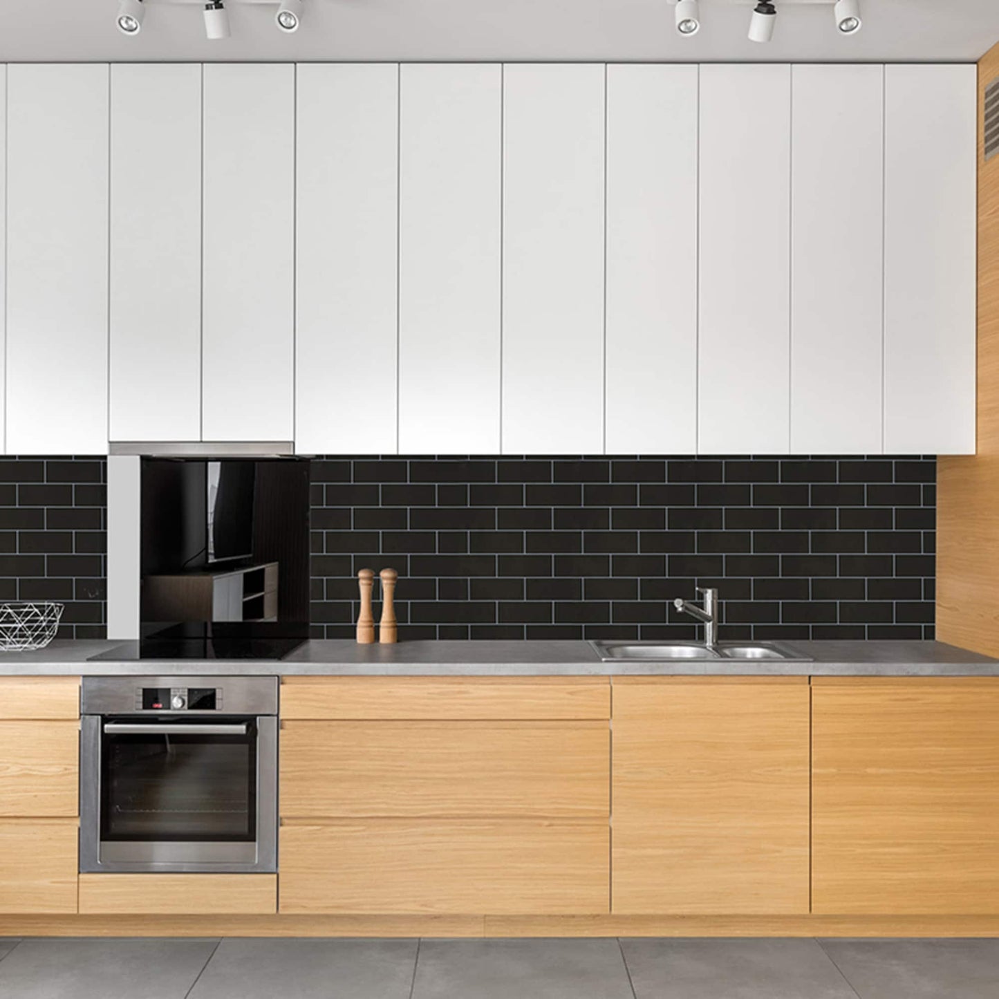 contact paper backsplash