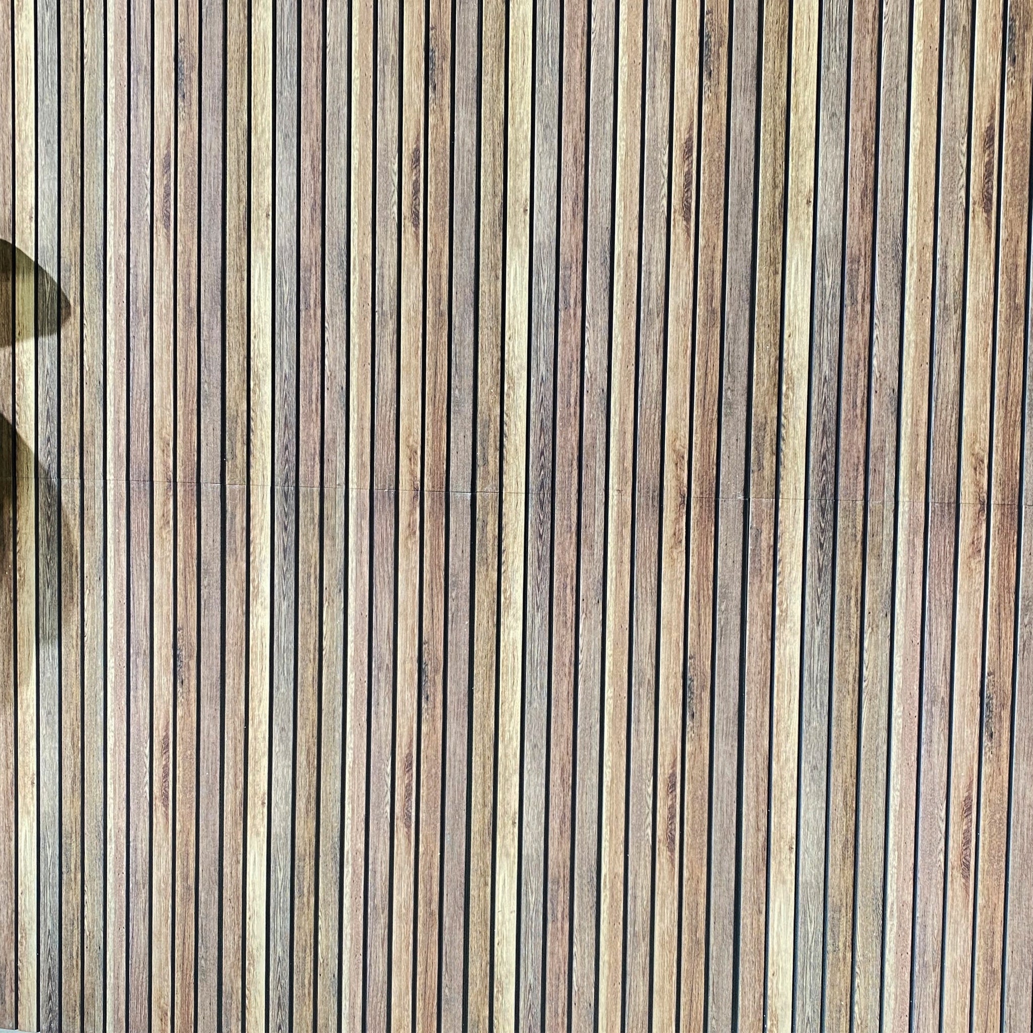 Dundee Deco 3D Wall Panels Wooden Effect - Cladding, Distressed Brown Wood Look Wall Paneling, Styrofoam Facing for Interior and Exterior Applications, DIY, Set of 10, Covers 54 sq ft