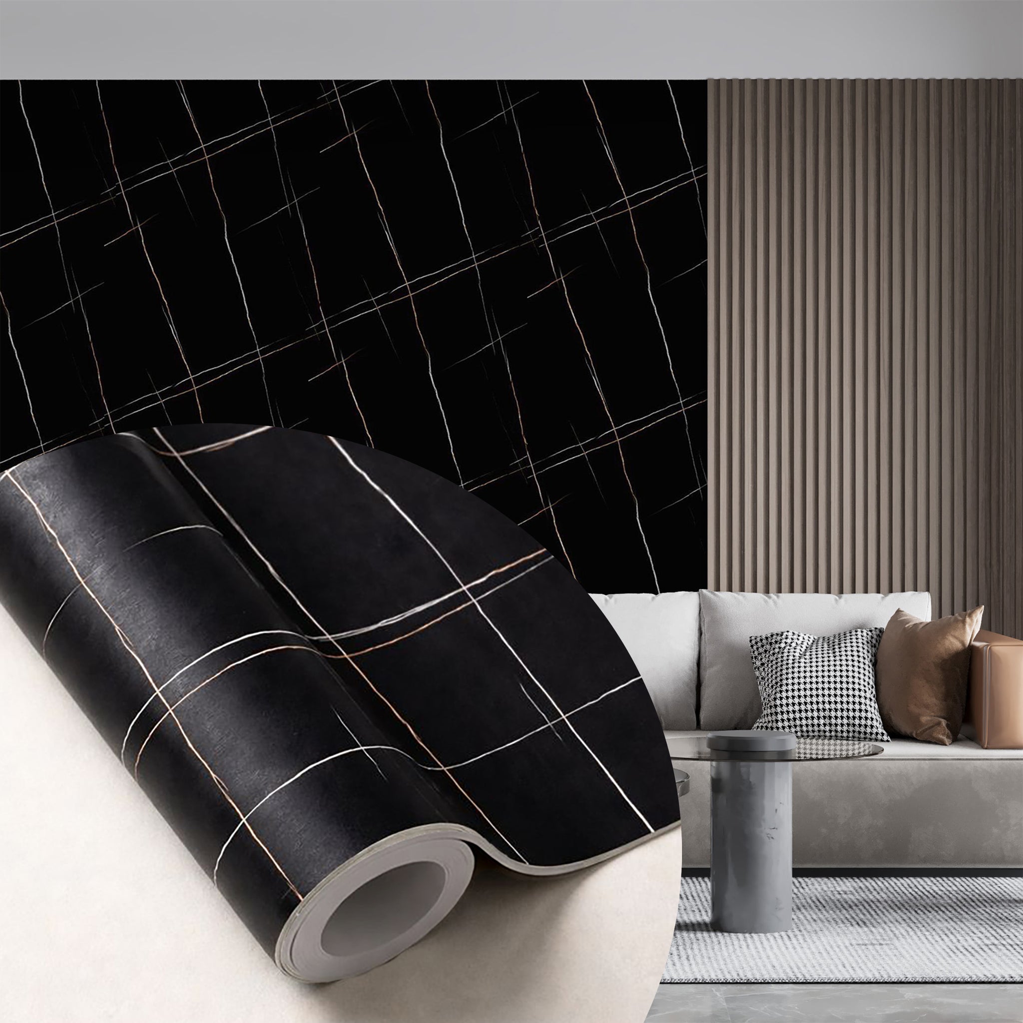 Peel & Stick Marble Wallpaper Roll