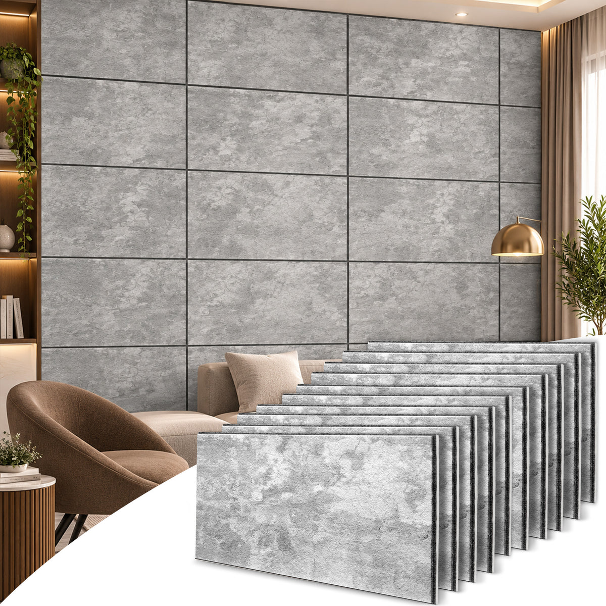 Styrofoam 3D Wall Panel