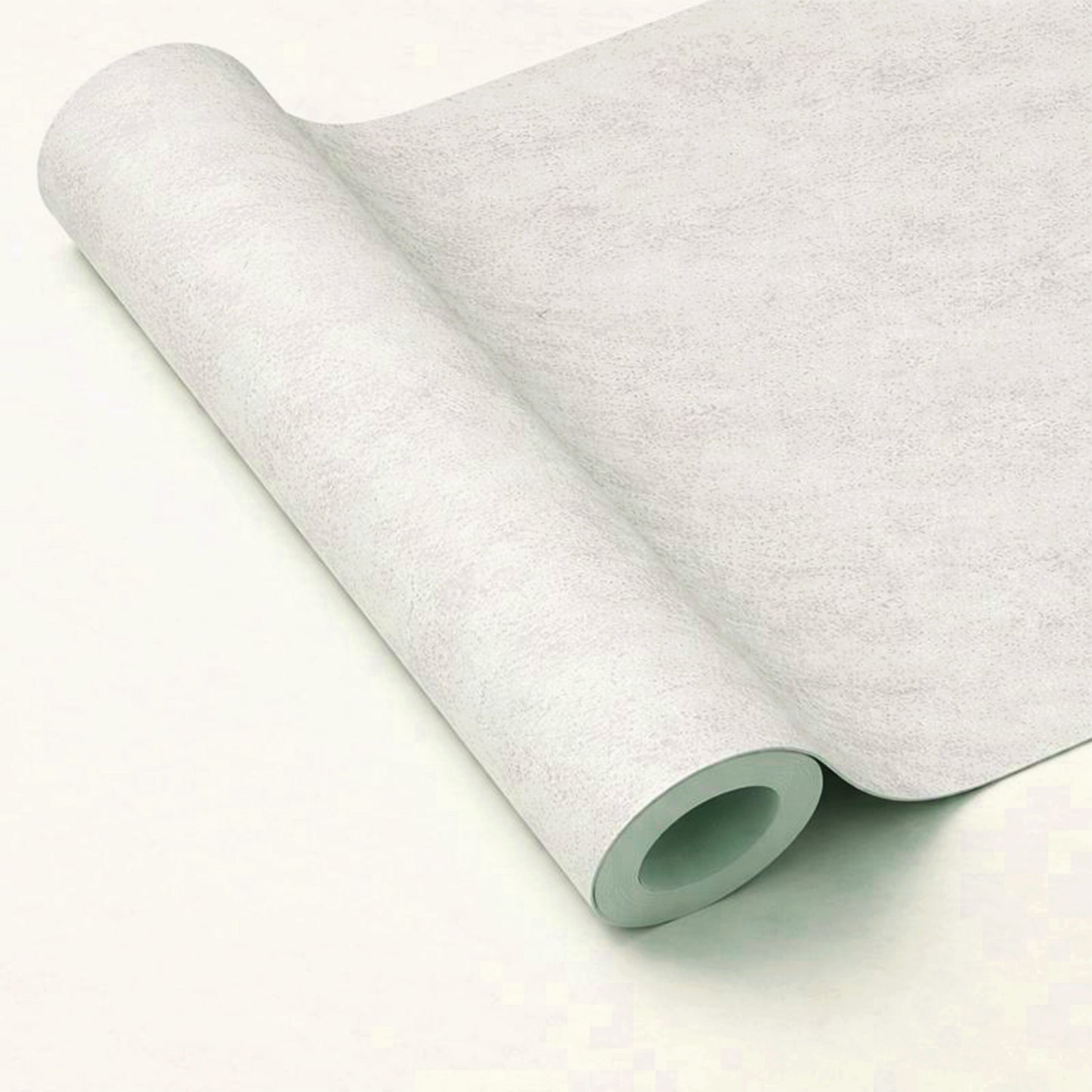 Peel & Stick Stone Textured Wallpaper Roll - Soft Stone Finish, Foam Decorative Wall Finishing - Light Grey