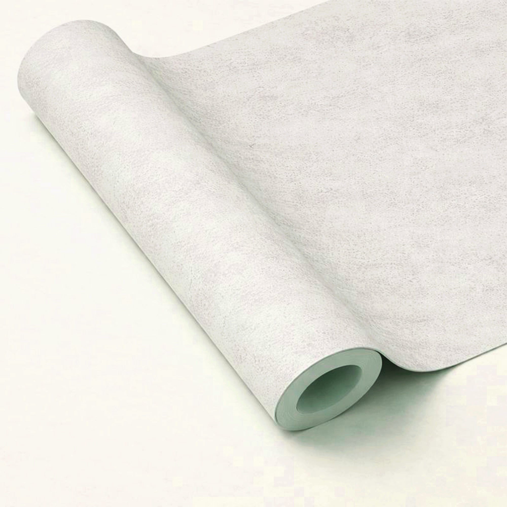 Peel & Stick Stone Textured Wallpaper Roll - Soft Stone Finish, Foam Decorative Wall Finishing - Light Grey