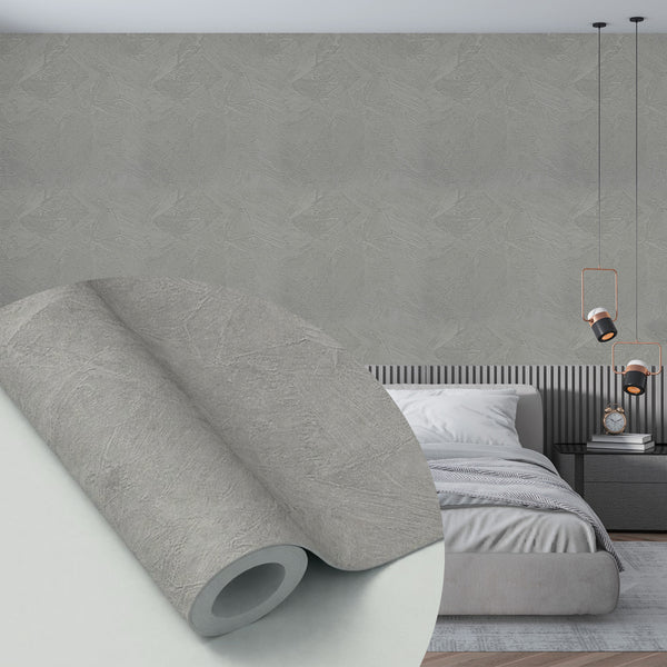 Peel & Stick Stone Textured Wallpaper Roll