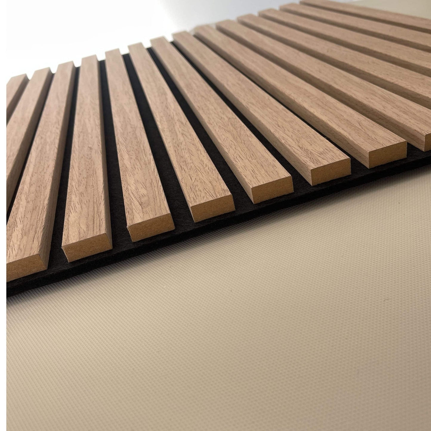 Acoustic panels Wood in Taupe